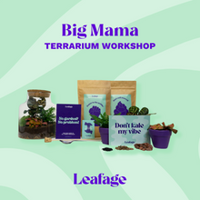 Load image into Gallery viewer, Big Mama Terrarium Workplace Workshop
