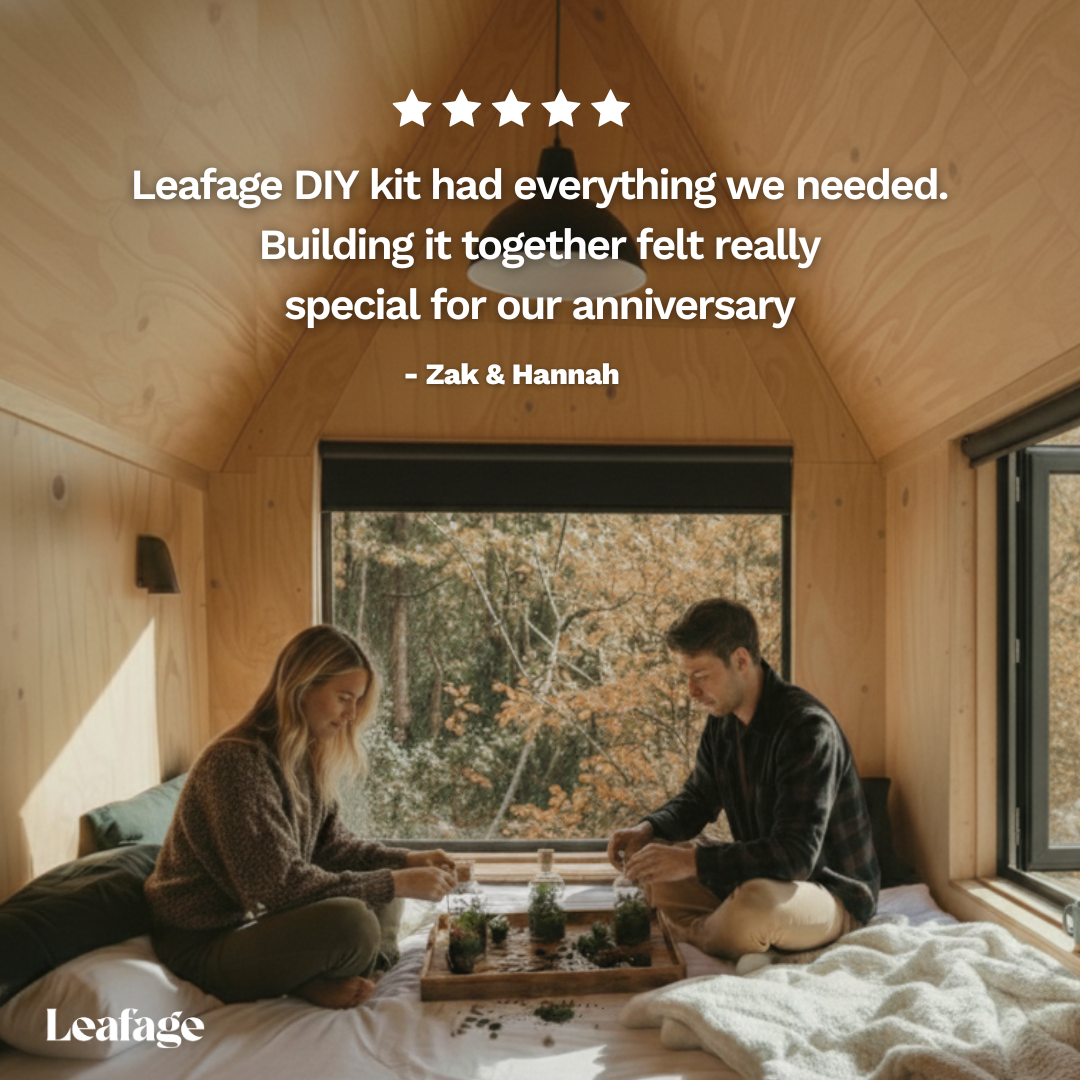 Date Night Home Terrarium Kit for Two