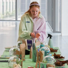 Load image into Gallery viewer, Globe Terrarium Workplace Workshop Globe Tropical & Desert Terrarium