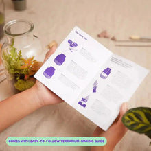 Load image into Gallery viewer, Baby Terrarium Workplace Workshop 16 x 8cm Tropical Terrarium