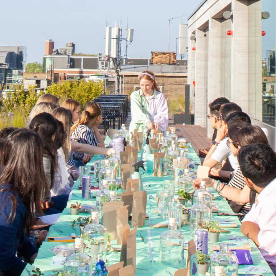 Corporate Terrarium Workshops in London & Across the UK