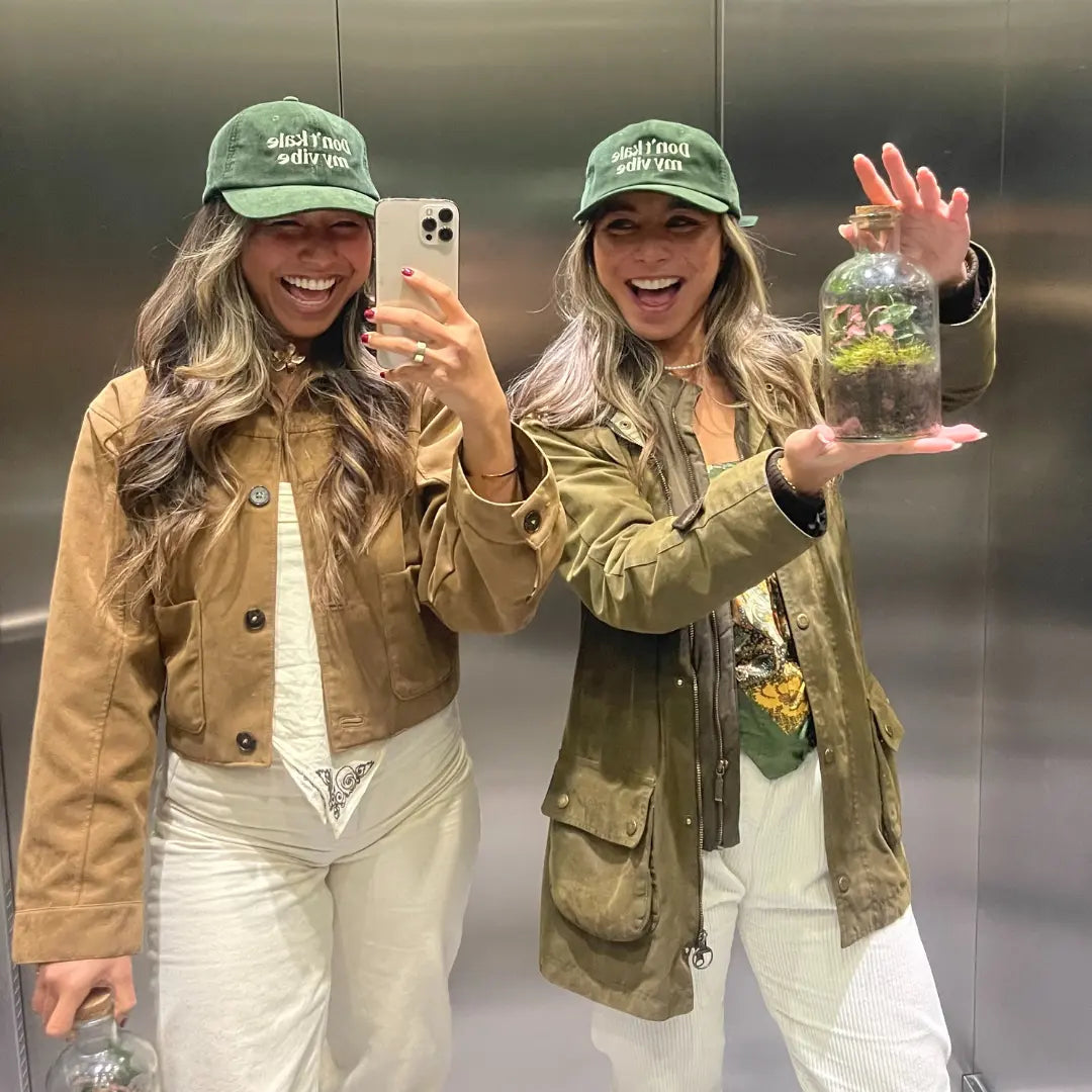 Leafage Don't Kale My Vibe Corduroy Cap BATCH 1