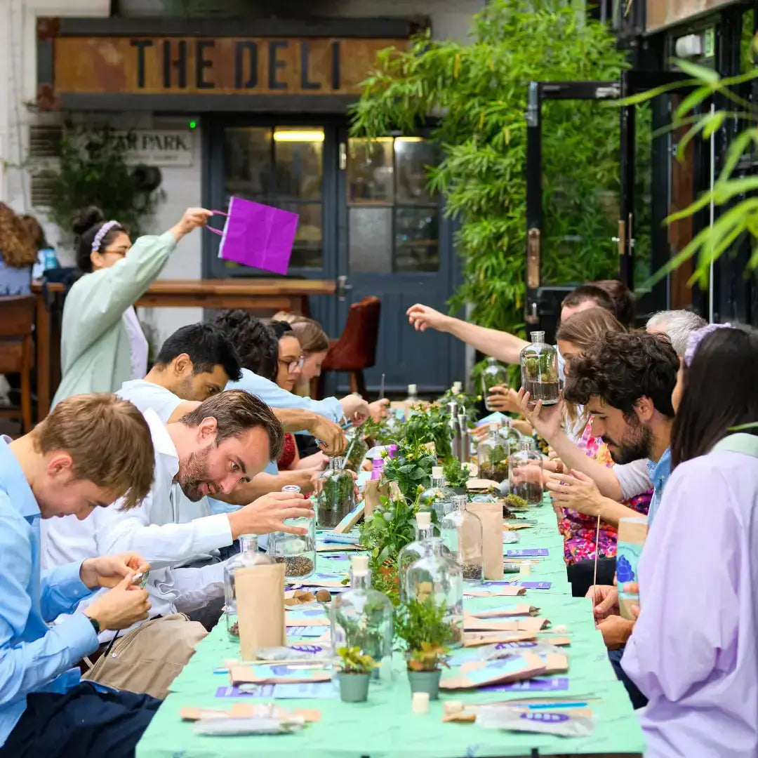 Baby Terrarium Workplace Workshop 16 x 8cm Tropical Terrarium